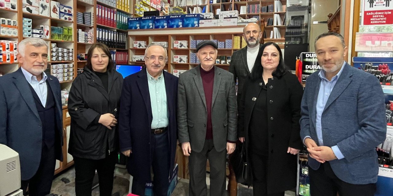 AK Parti Samsun’da istişare ziyaretleri