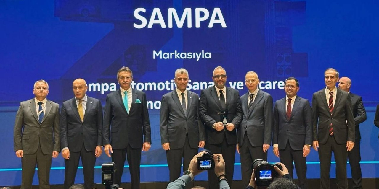 SAMPA, başarılı performansı ile ödüle layık görüldü