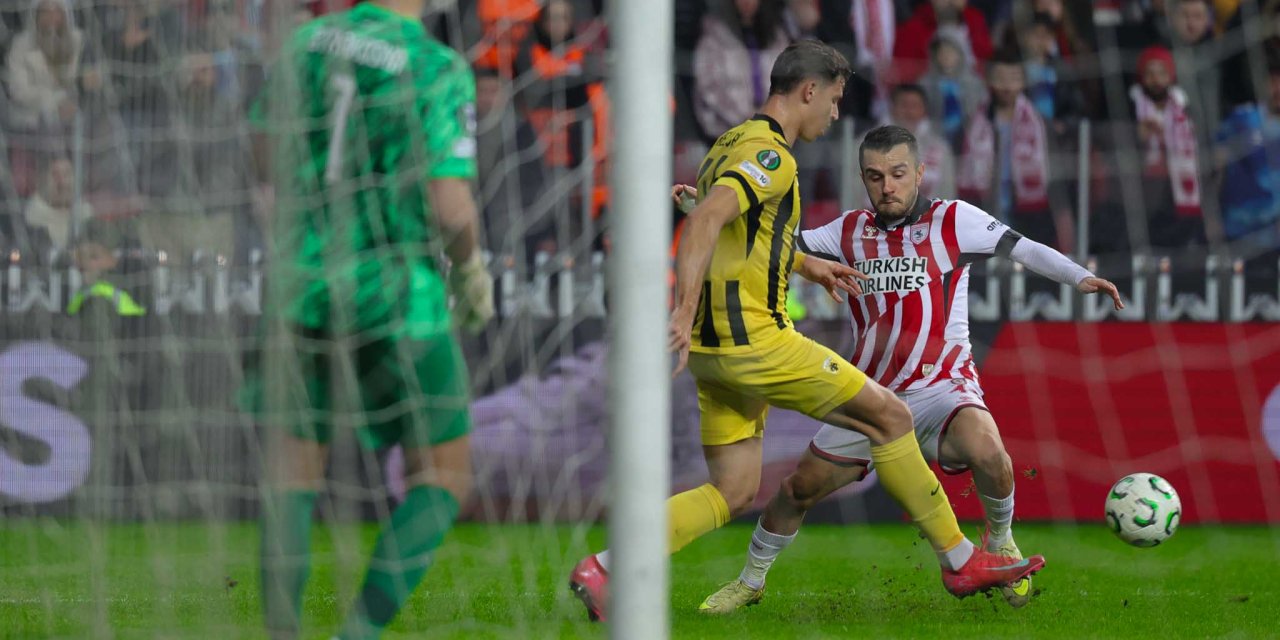 Samsunspor evinde mağlup oldu