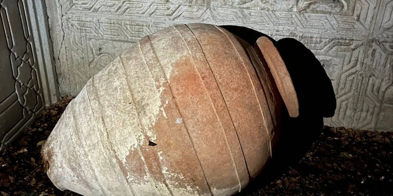 Tarihi eser operasyonunda 1 gözaltı