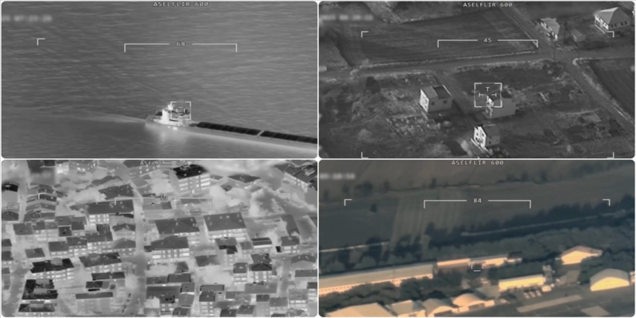 Milli İHA'ların yeni gözü performansını sergiledi