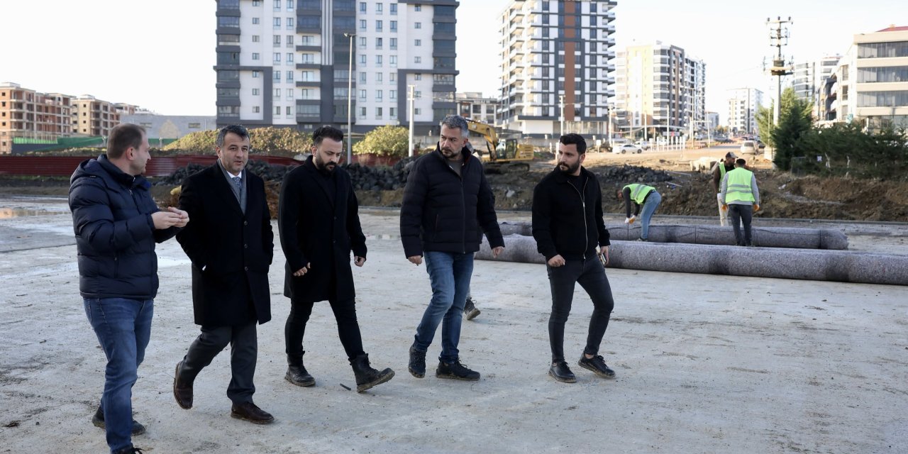 Başkan Doğan çalışmaları yerinde inceledi