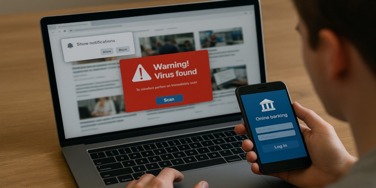 Haber Okurken Karşına Çıkan Sahte Pop Up ve Bildirim Tuzakları