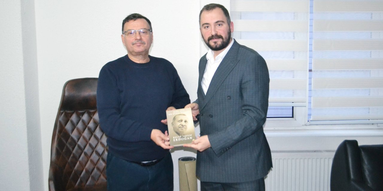 Başkan Duran'dan Adnan Bahadır'a ziyaret