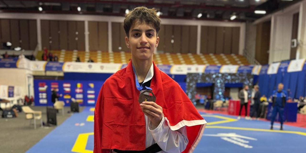 Samsunlu sporcu bronz madalya kazandı