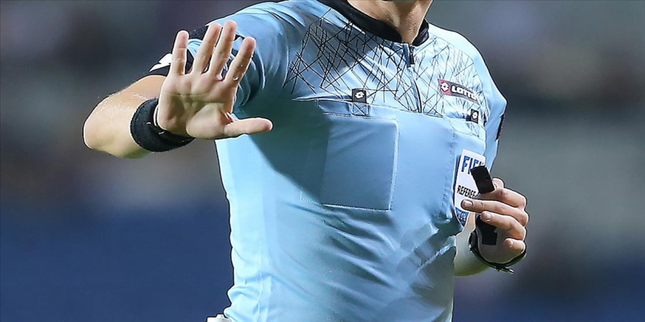 Maçın hakemi belli oldu
