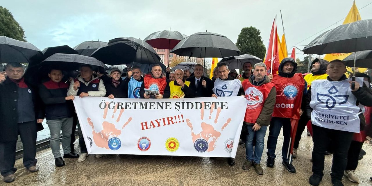 Samsun’da öğretmene şiddete tepki