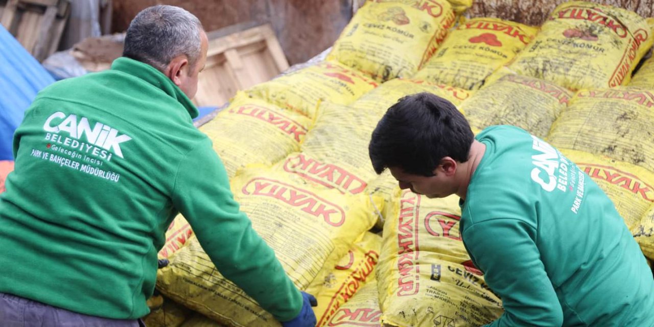 Canik Belediyesi'nden ısınma desteği