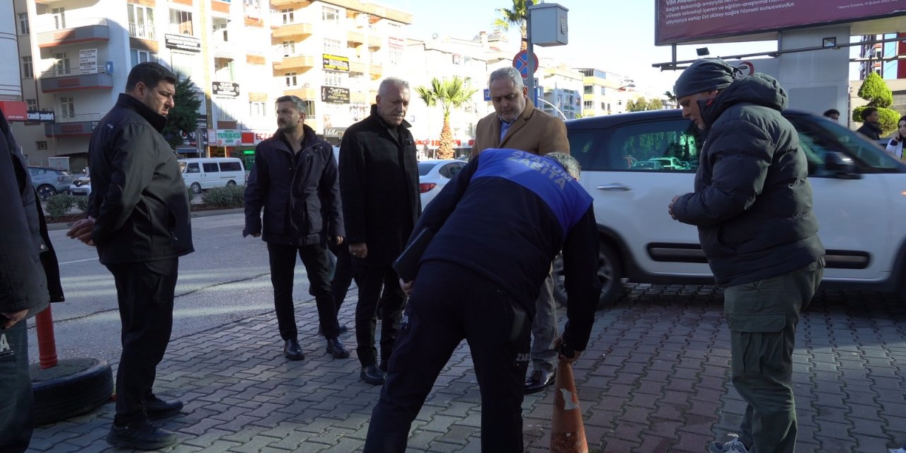 Kaldırım işgallerine geçit verilmedi