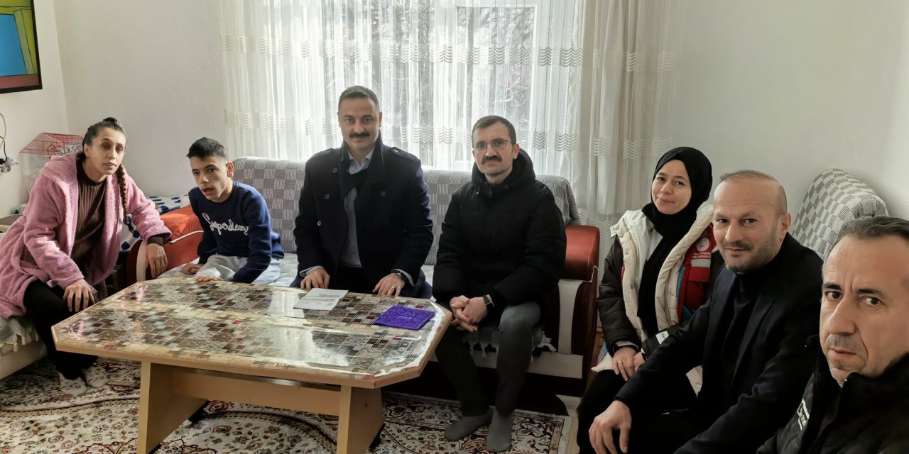 Özel gereksinimli bireyler ve ailelerine ziyaret