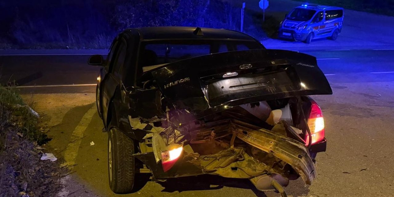 Trafik kazasında 3 kişi yaralandı