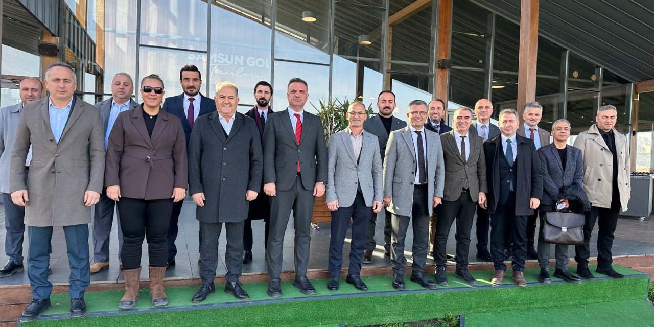 Samsun’da ortak spor faaliyetleri masaya yatırıldı