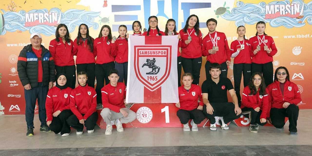 Samsunspor Bocce Takımı şampiyonaya damga vurdu