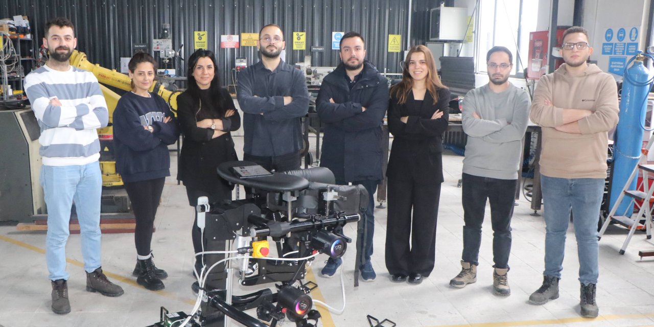 Engelli çocuklar için Mobil Yürüme Robotu geliştirildi