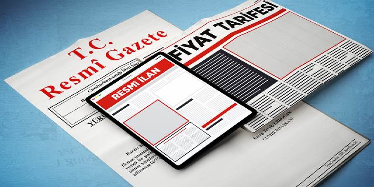 Resmî İlan Fiyat Tarifesi onaylandı