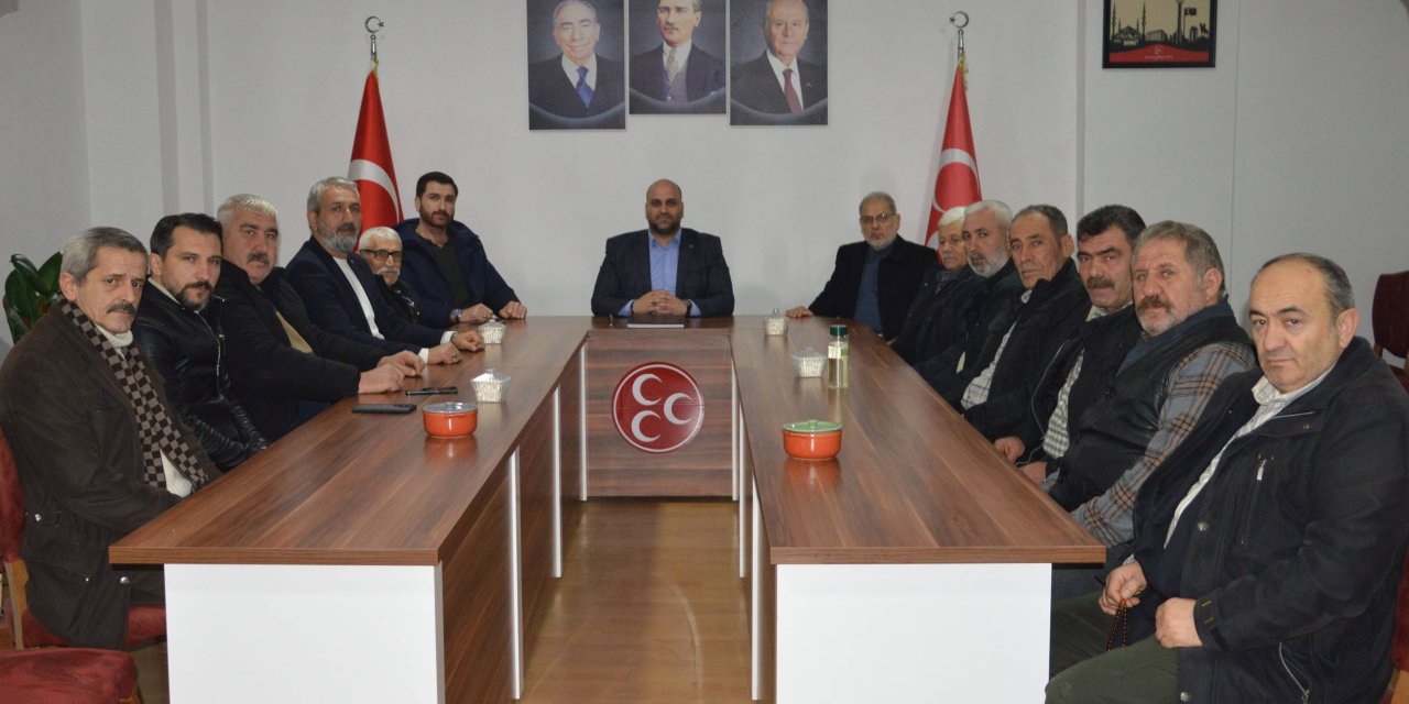 MHP Havza'da istişare toplantısı gerçekleştirildi