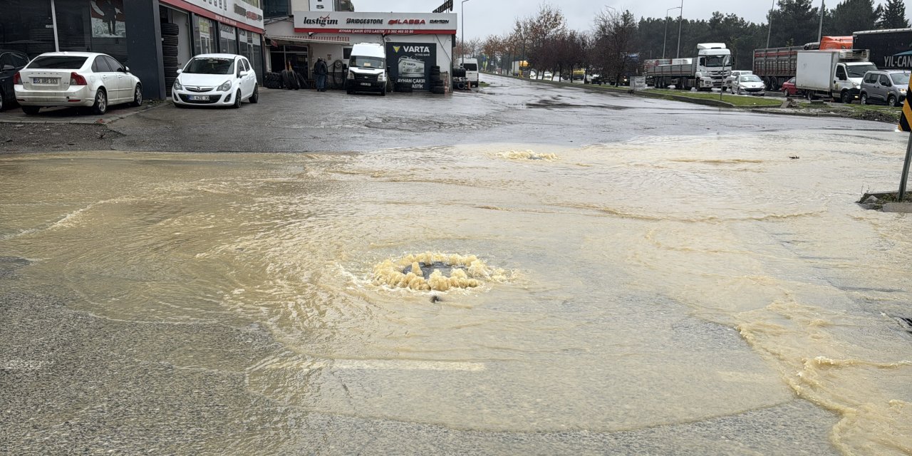 Samsun'da sağanak etkili oldu