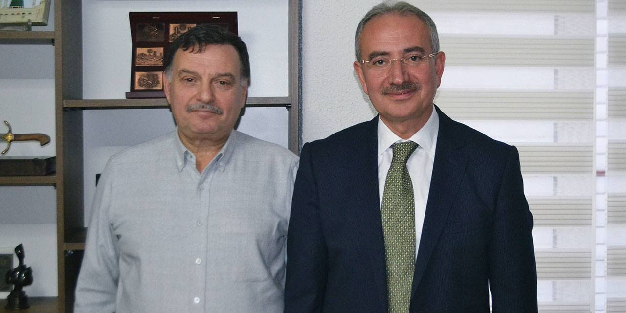 Başkan Dündar'dan Adnan Bahadır'a ziyaret