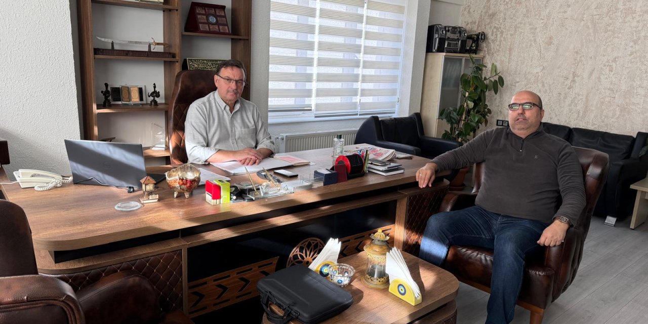 Karataş'tan Bahadır'a ziyaret