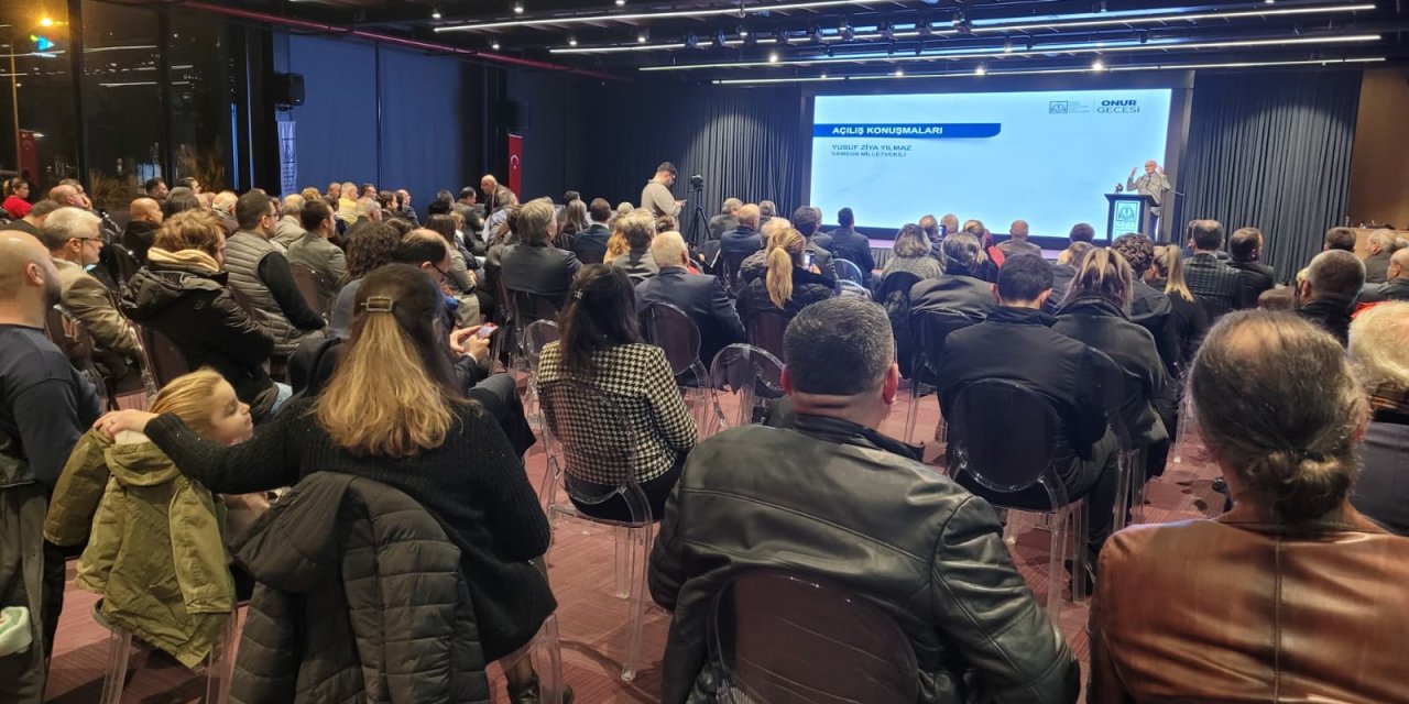 MMO Samsun Şubesi 71. Yıl Onur Gecesi yapıldı