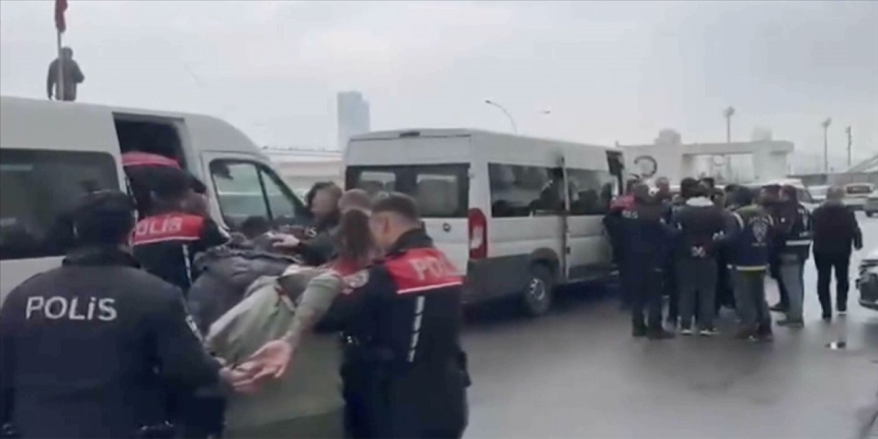 Düzenlenen operasyonda 16 zanlı yakalandı