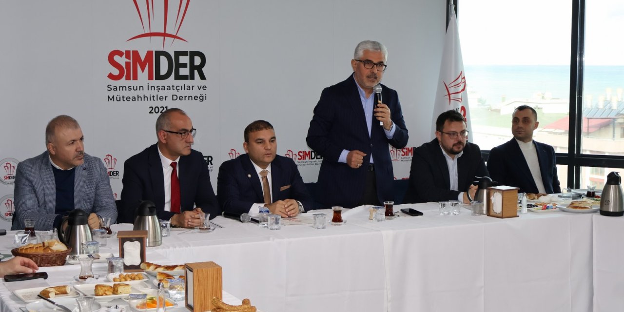 Milletvekili Aksu SİMDER'in konuğu oldu