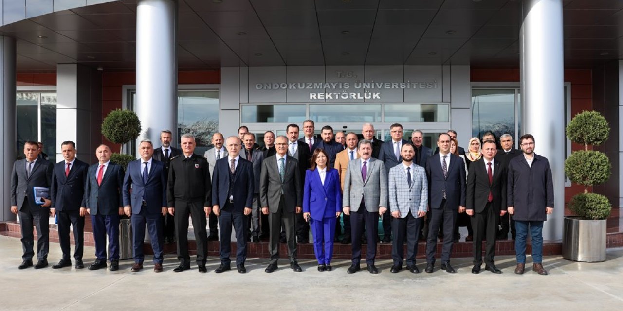 Bağımlılıkla Mücadele İl Koordinasyon Kurulu Toplantısı OMÜ’de gerçekleştirildi