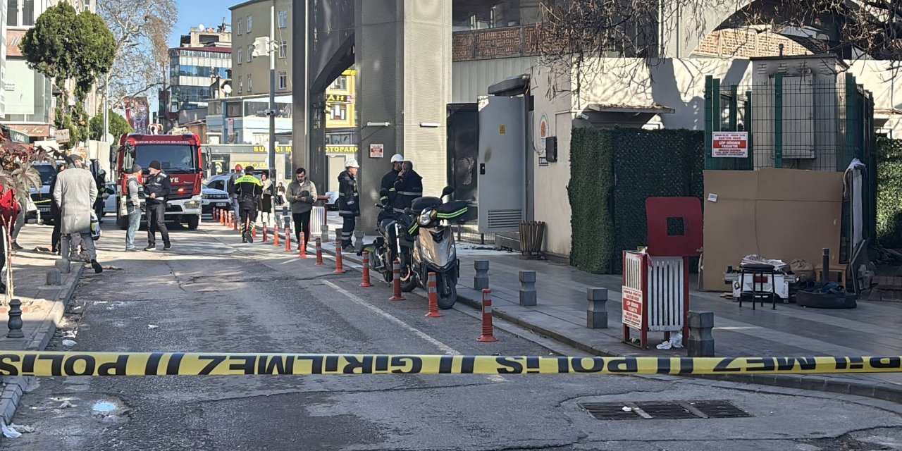 Samsun'da trafoda çıkan yangın söndürüldü