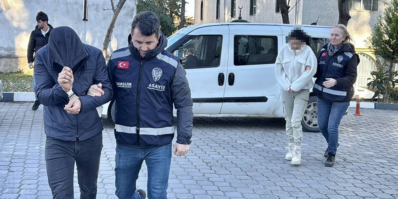 Evden televizyon çalan 2 zanlıya gözaltı