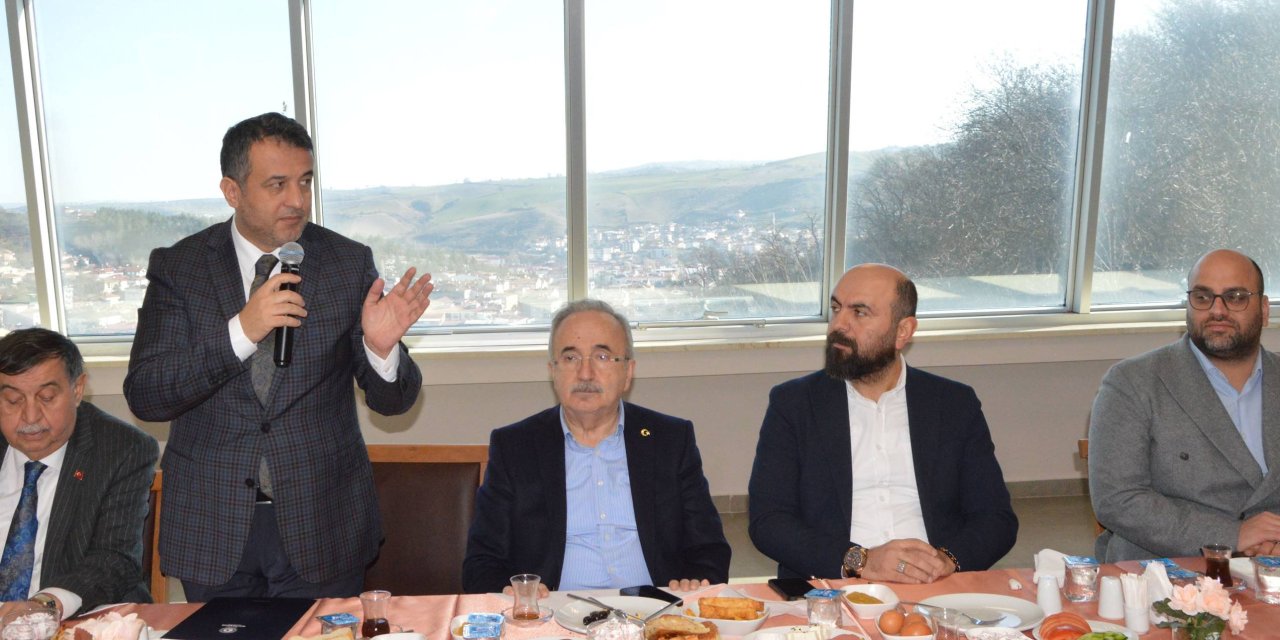 Başkanı Doğan Havza'da STK temsilcileriyle buluştu