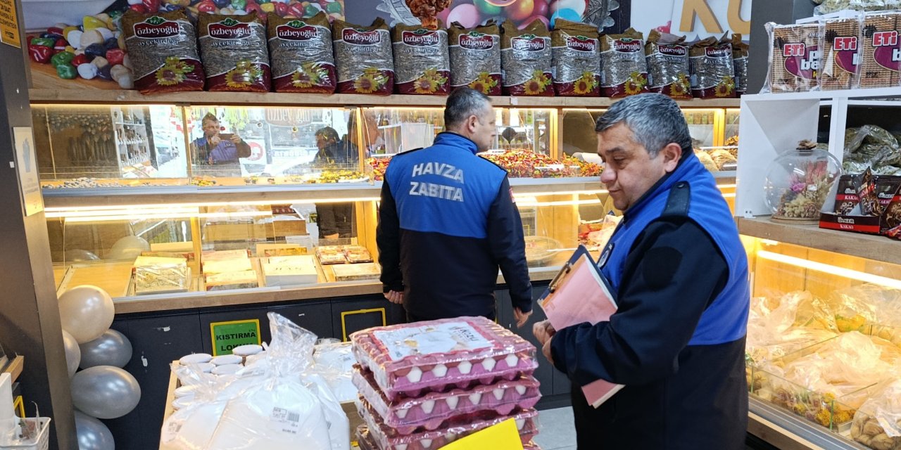 Zabıta ekipleri etiket ve hijyen denetimi yaptı