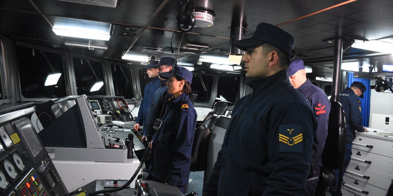 Sahil Güvenlik yılbaşında da görev başında