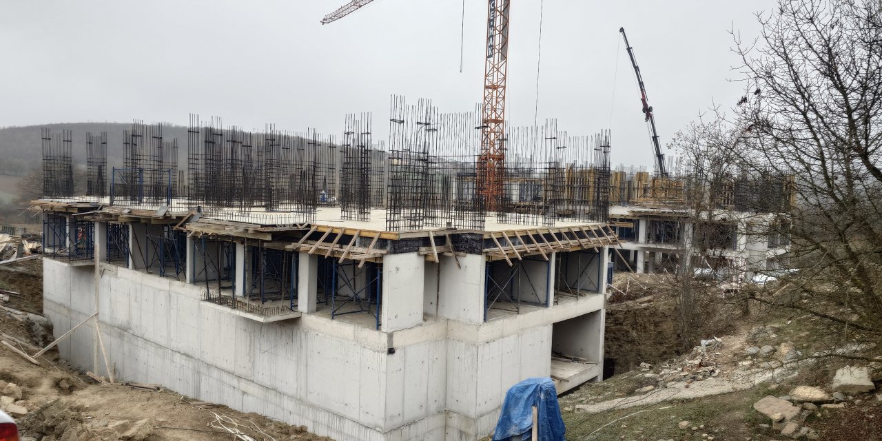 TOKİ konutlarında çalışmalar sürüyor