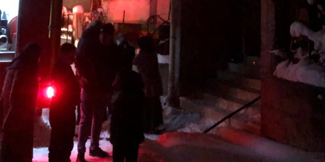 Evde çıkan yangın söndürüldü