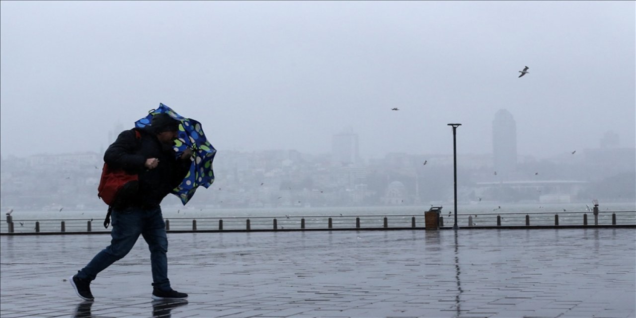 Kuvvetli rüzgar ve fırtına uyarısında bulunuldu