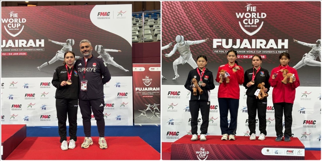 Milli eskrimci bronz madalya kazandı