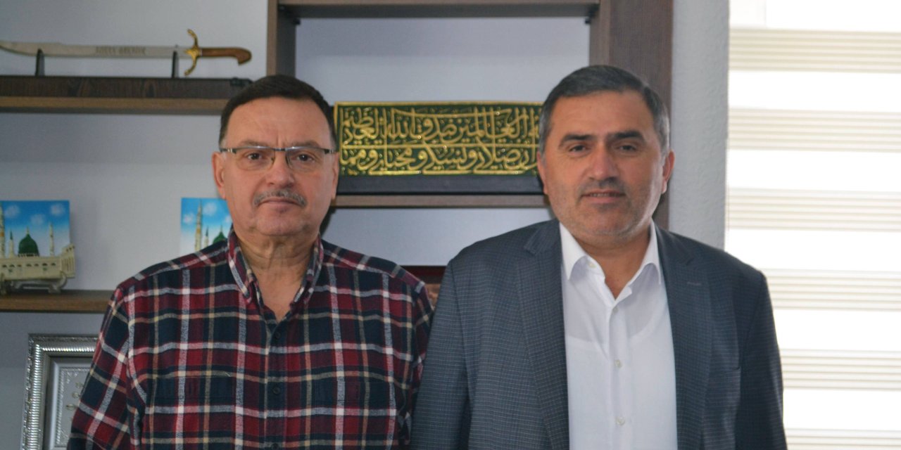 Başkan Mucur'dan Adnan Bahadır'a ziyaret