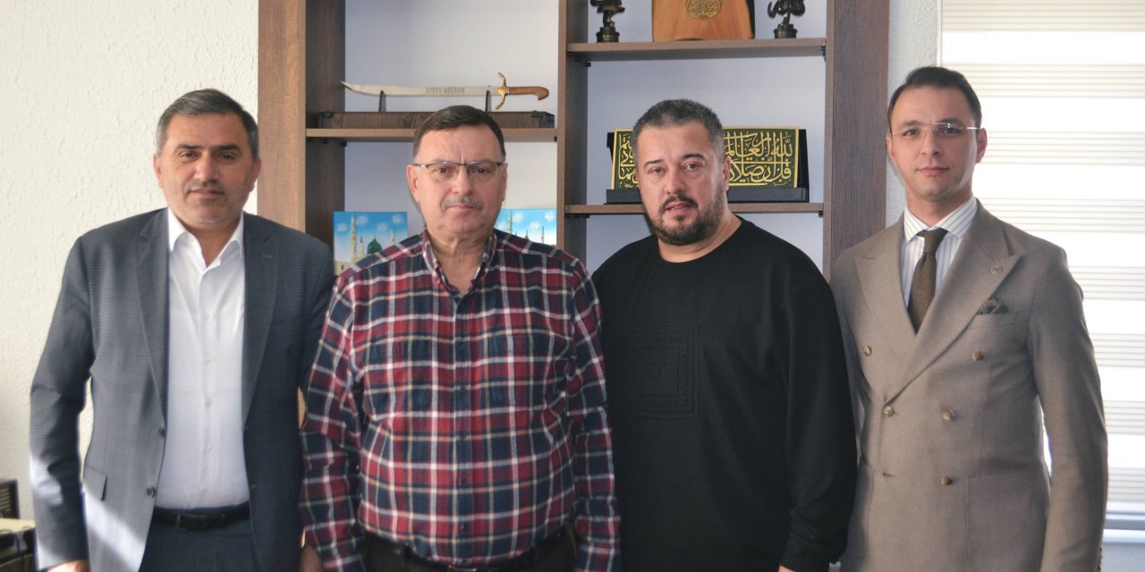 MHP heyetinden Adnan Bahadır'a ziyaret