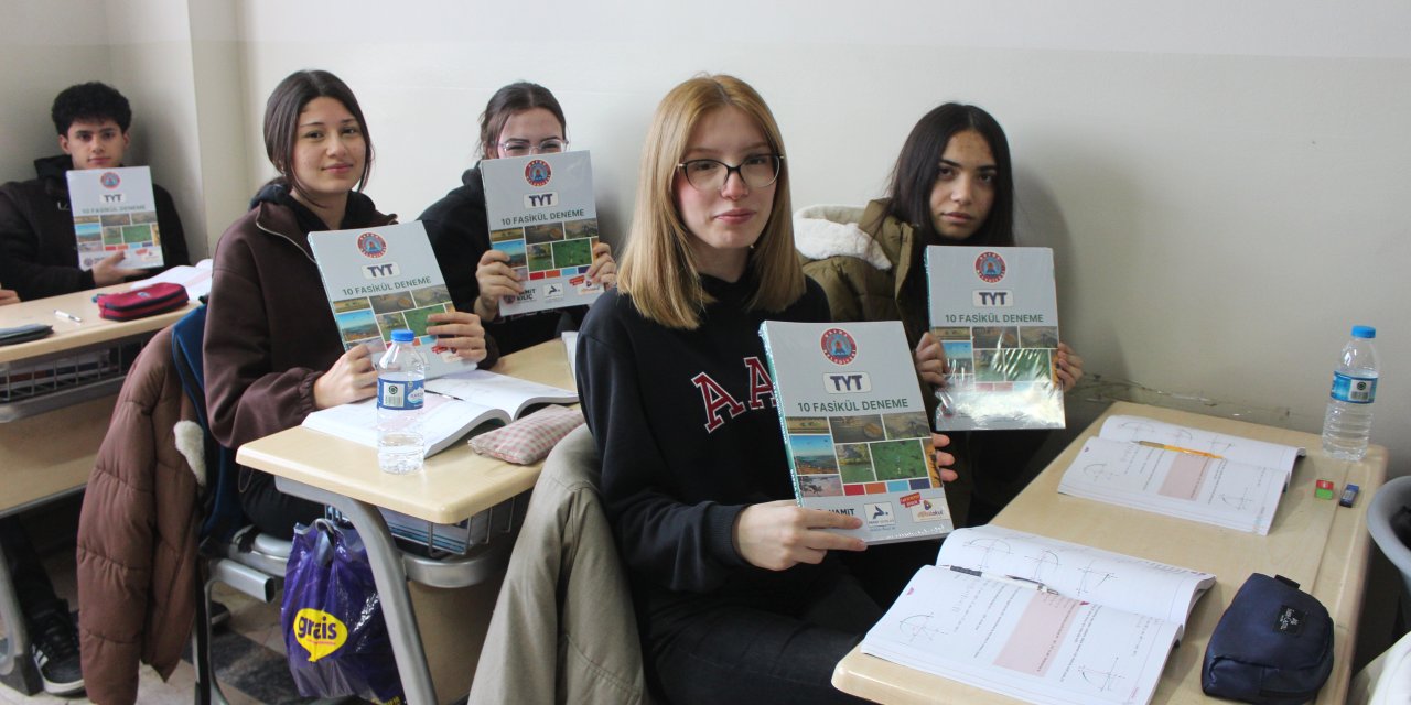 Öğrencilere deneme seti ve dijital destek verilecek