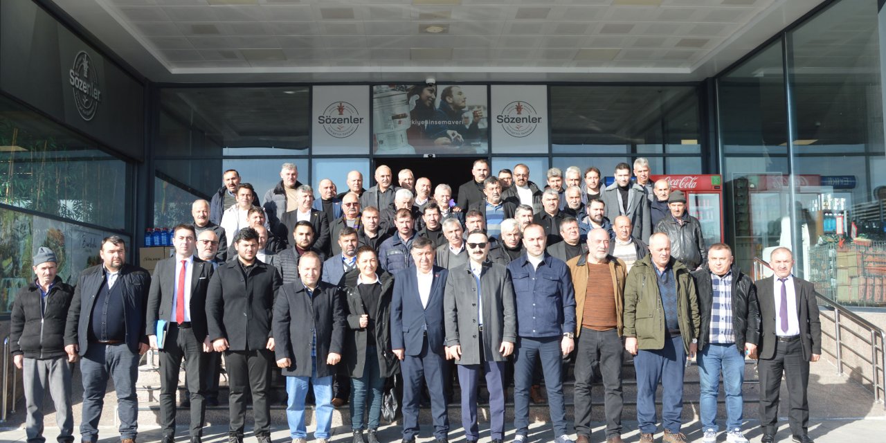 Havza OSB yönetimi muhtarlar ile bir araya geldi