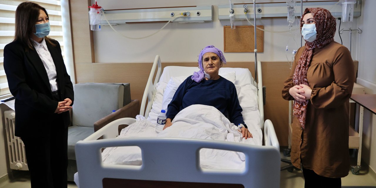 Samsun'da gelin kayınvalidesine karaciğerini verdi