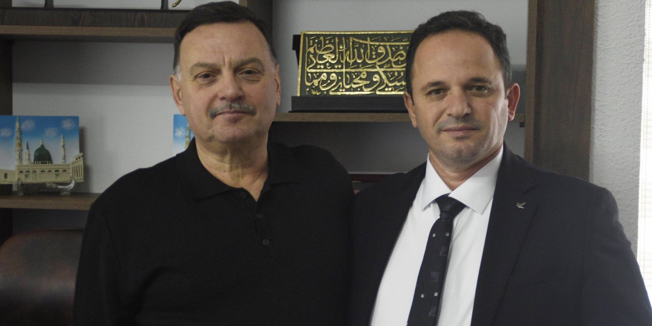 Ali Sukas'tan Adnan Bahadır'a ziyaret