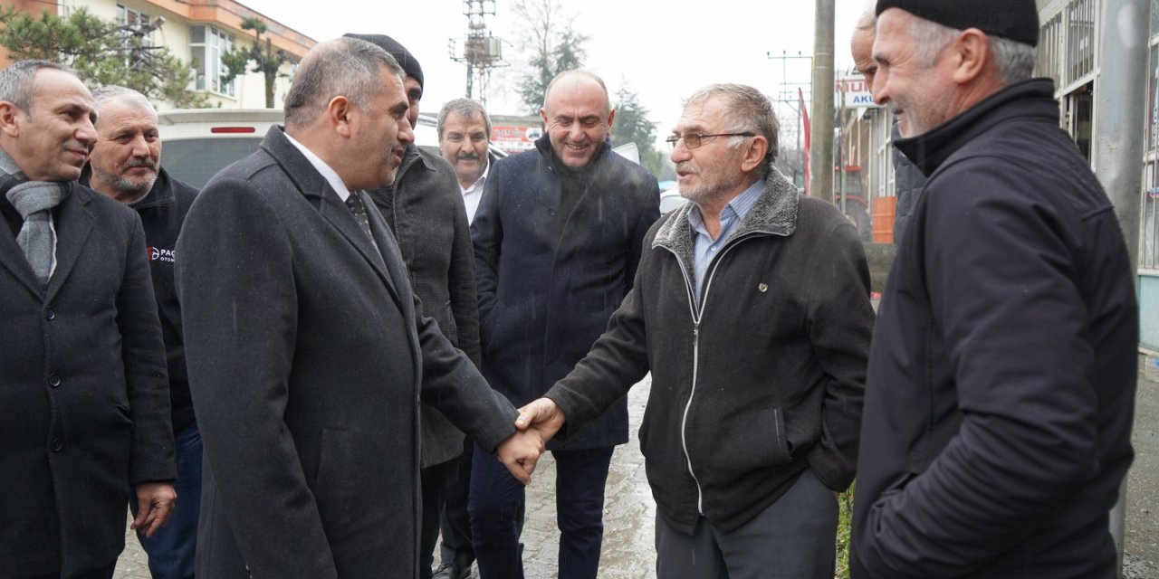 MHP Samsun esnafla buluştu