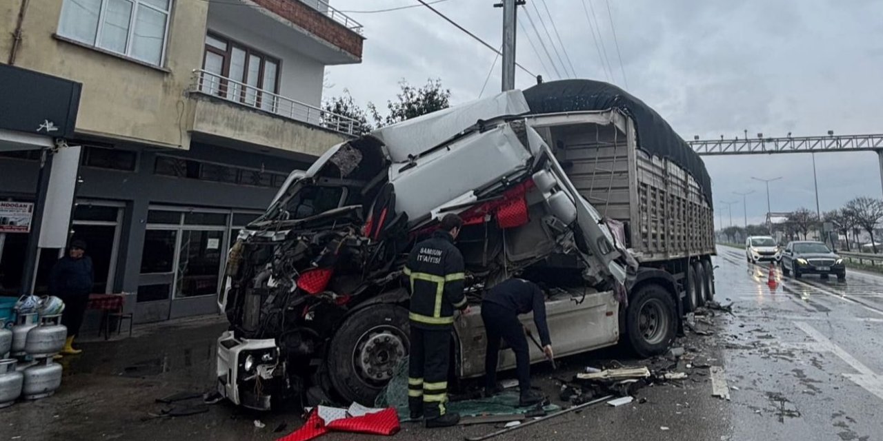 Trafik kazasında 1 kişi yaralandı
