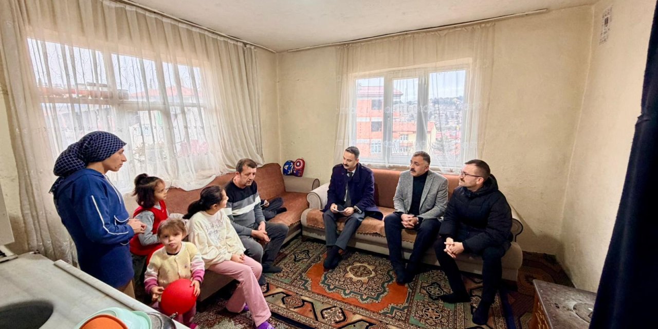 Kaymakam Ayvat'tan özel gereksinimli bireylere ziyaret