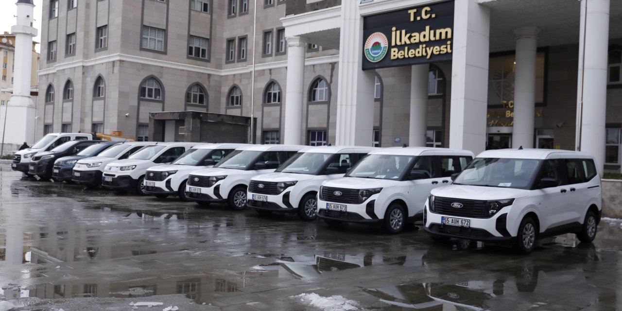 İlkadım’da araç filosu güçleniyor