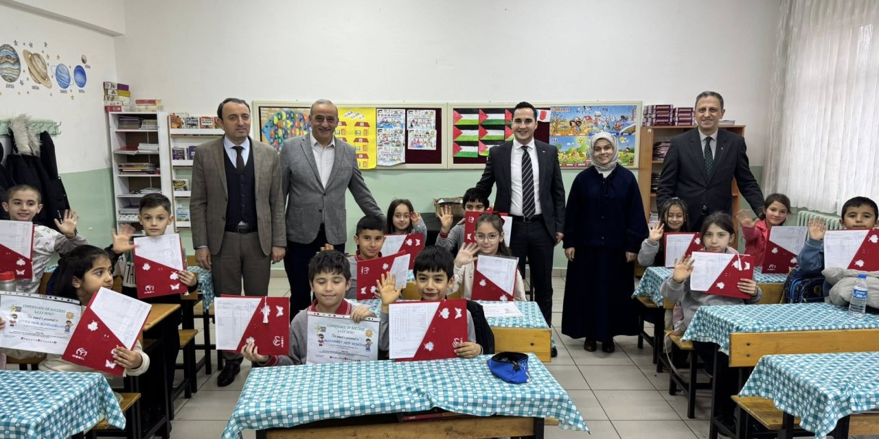 Salıpazarı'nda karne töreni düzenlendi