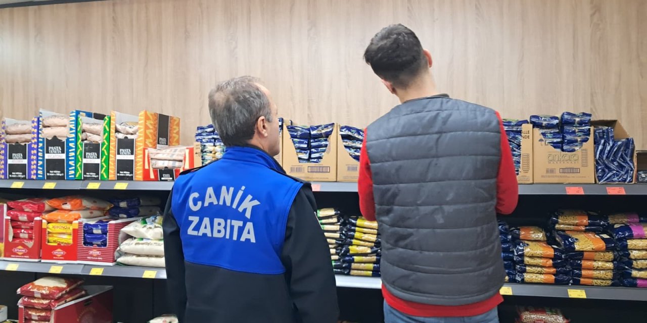 Zabıta ekiplerinden sıkı denetim