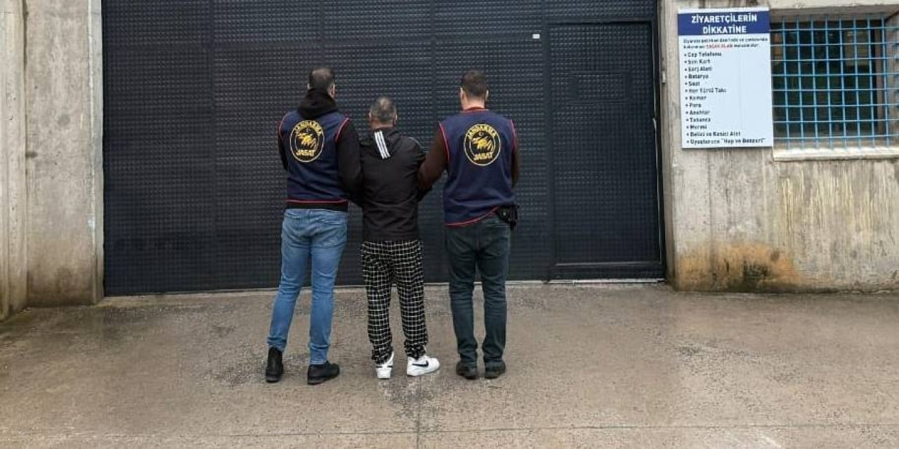 Samsun'da firari hükümlü yakalandı