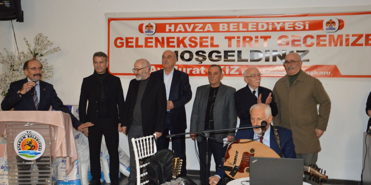 Havzalılar Atakum'da tirit gecesinde buluştu